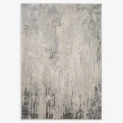 Dywan przecierany szary BRONTE 160x230 cm