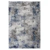 Dywan retro niebieski KAREN 120x160 cm