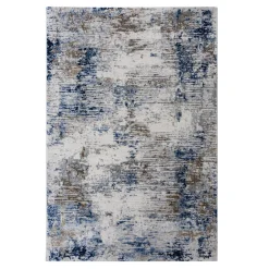 Dywan retro niebieski KAREN 120x160 cm