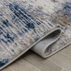 Dywan retro niebieski KAREN 120x160 cm