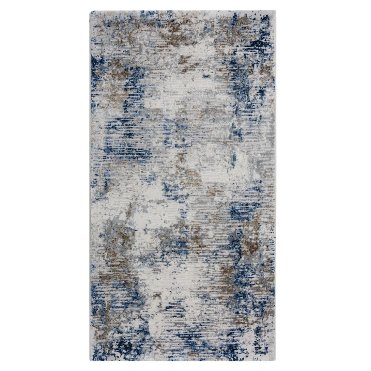 Dywan retro niebieski KAREN 80x140 cm