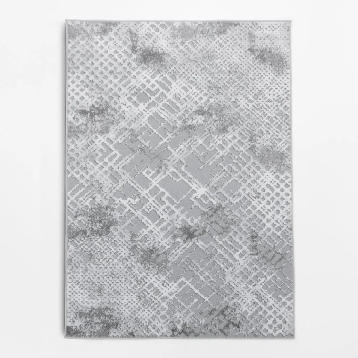 Dywan retro srebrny MIRACLE 160x230 cm