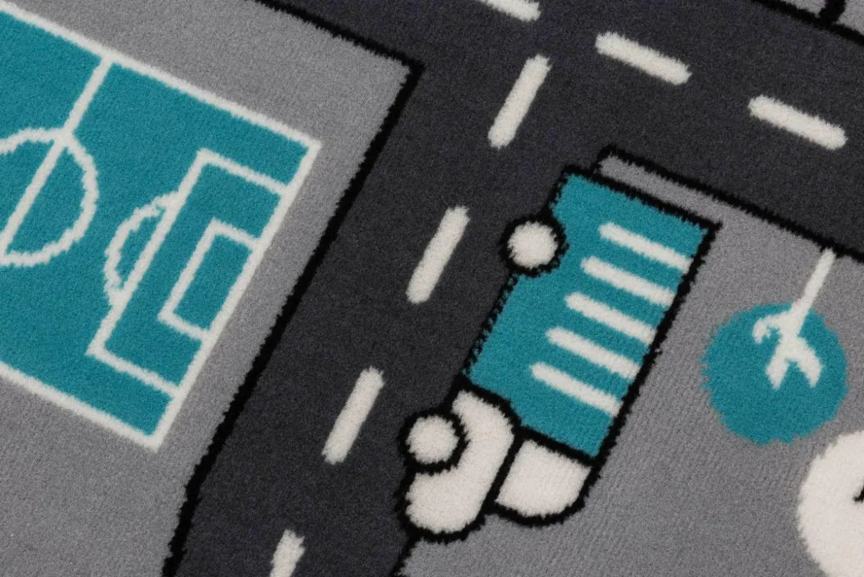 Dywan szary DROGA 120x170 cm