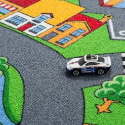 Dywan ulice zielony METROPOLIS 80x150 cm