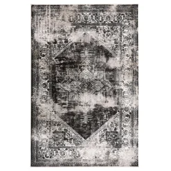 Dywan vintage czarny MONAKO 160x230 cm