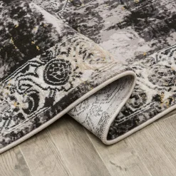 Dywan vintage czarny MONAKO 160x230 cm