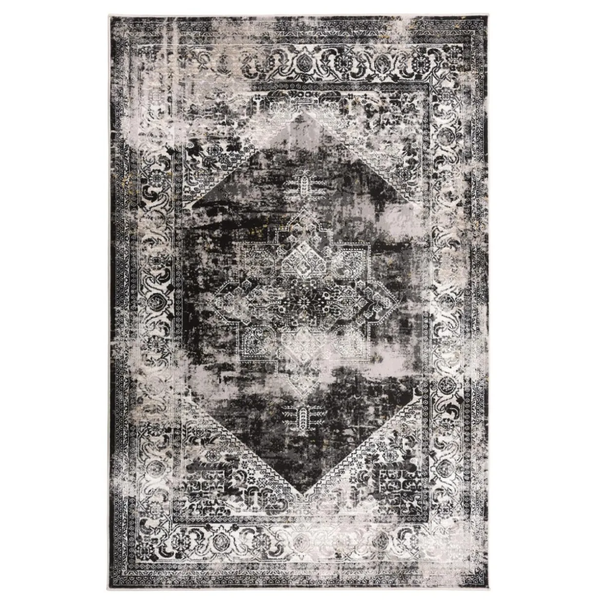 Dywan vintage czarny MONAKO