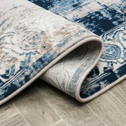 Dywan vintage niebieski MONAKO 120x170 cm