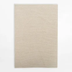 Dywan wełniany CHOTI, kremowo-biały, 160x230 cm