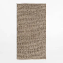 Dywan wełniany CHOTI taupe 80x150 cm