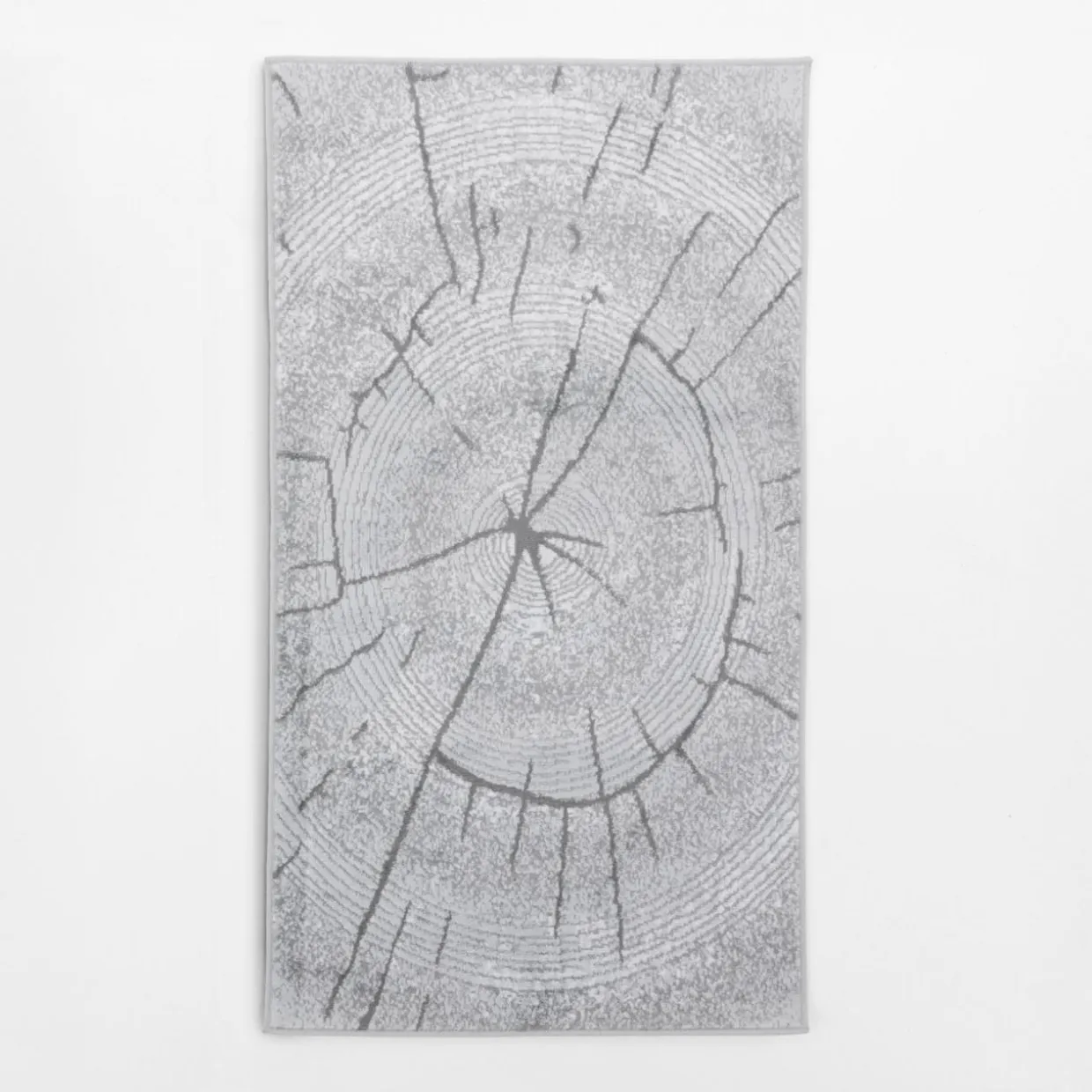 Dywan wzór plaster drewna szary MIRACLE 80x150 cm
