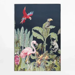 Dywan z flamingiem JUNGLE, 160x220 cm