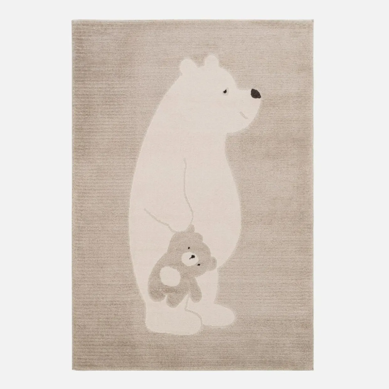 Dywan z niedźwiadkiem kremowy KIDY 120x170 cm