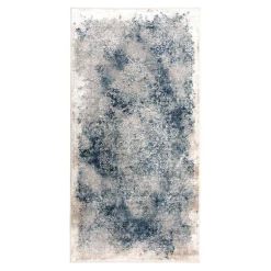Dywan z orientalnym wzorem niebieski MONAKO 80x150 cm