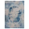 Dywan z orientalnym wzorem niebieski ALMERA 160x220 cm