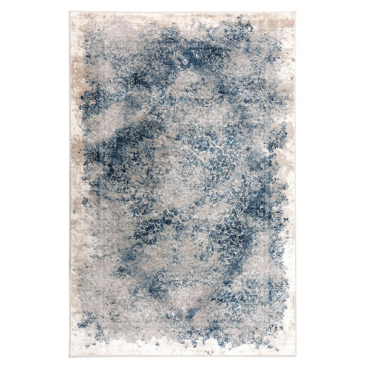 Dywan z orientalnym wzorem niebieski MONAKO 120x170 cm