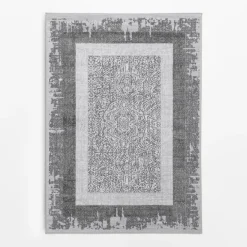 Dywan z ornamentem szary MIRACLE 160x230 cm