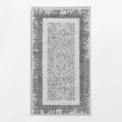 Dywan z ornamentem szary MIRACLE 80x150 cm