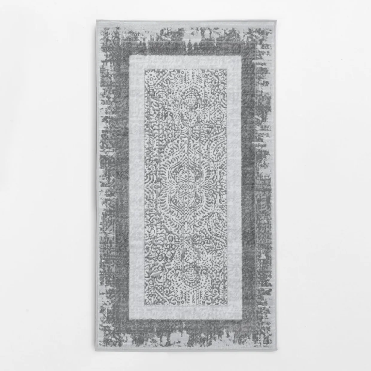 Dywan z ornamentem szary MIRACLE 80x150 cm