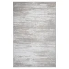 Dywan z przecieranym wzorem beżowy SALSA 67x120 cm