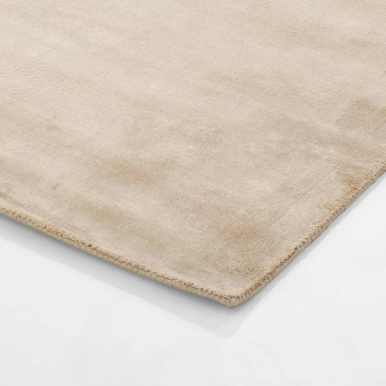 Dywan z wiskozy PEARL beżowy 200x290 cm