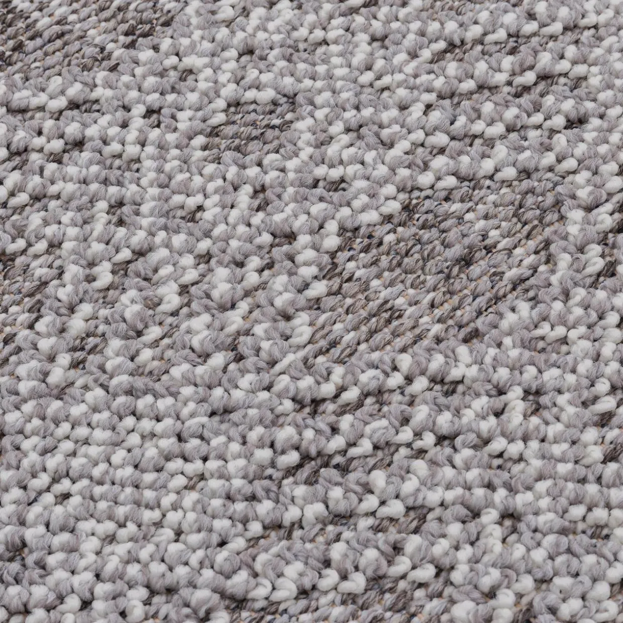 Dywan zewnętrzny karo szary BOUCLE 160x230 cm