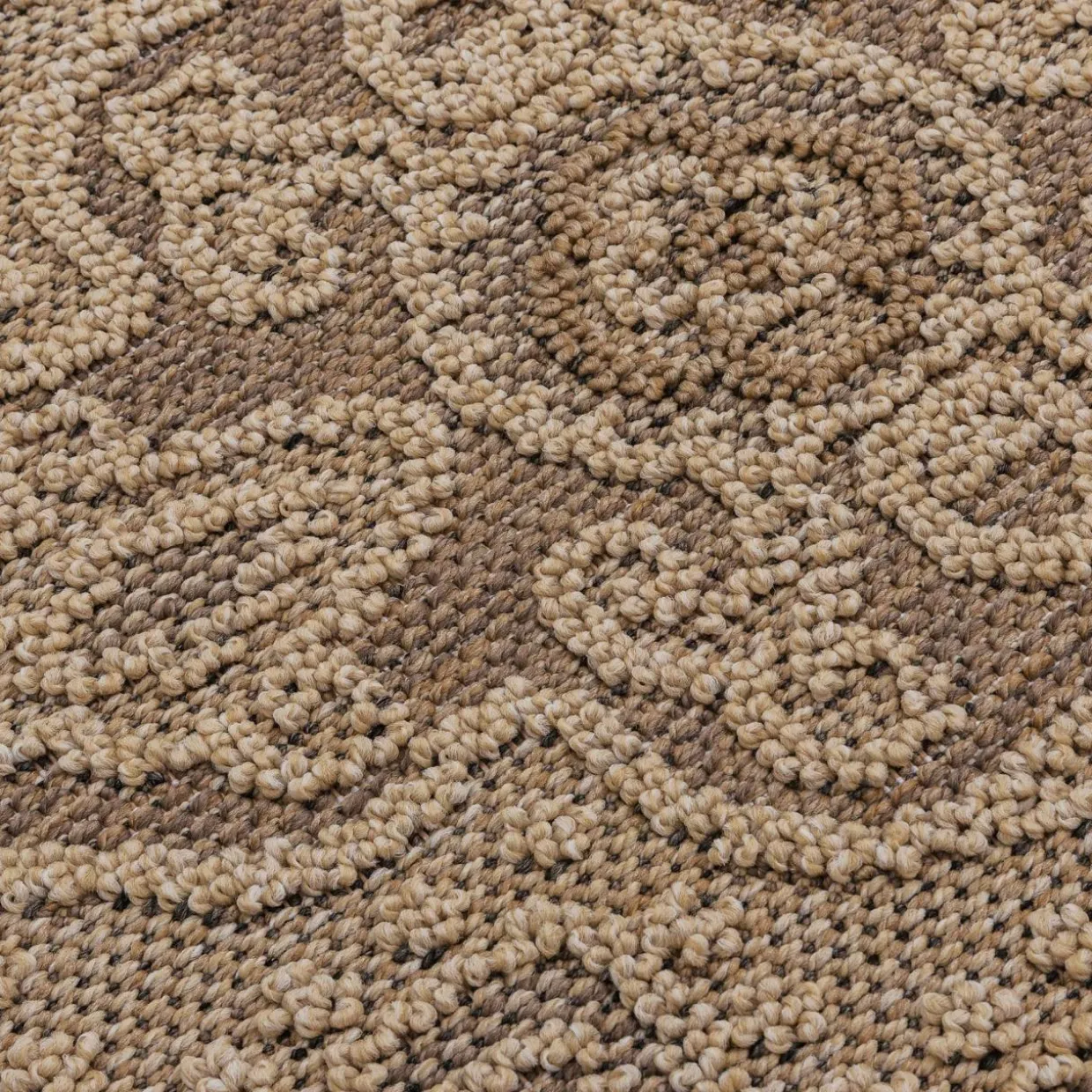 Dywan zewnętrzny rozeta beż BOUCLE 120x170 cm