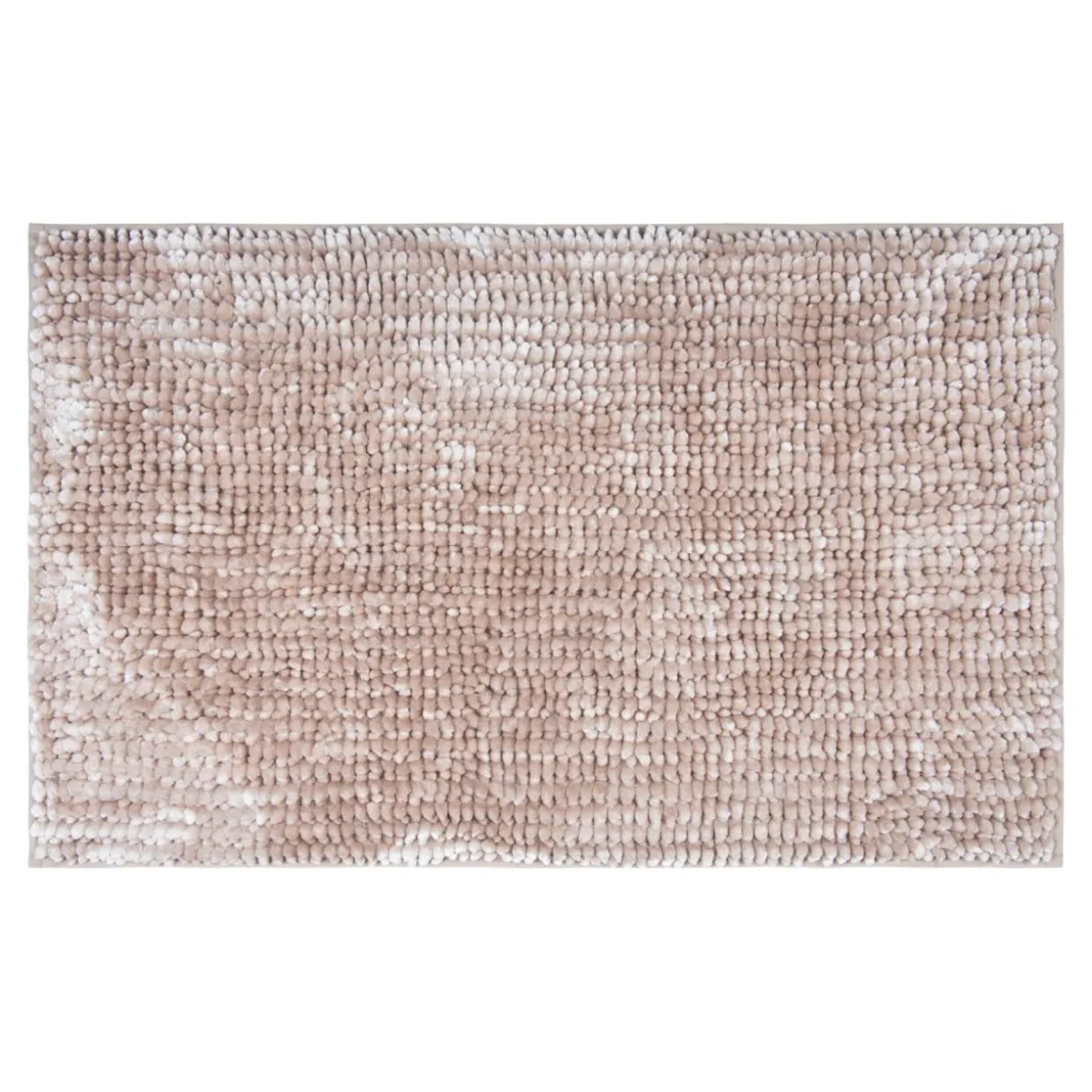 Dywanik łazienkowy beżowy CHENILLE 40x60 cm
