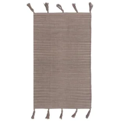 Dywanik boho brązowy BORG 50x80 cm