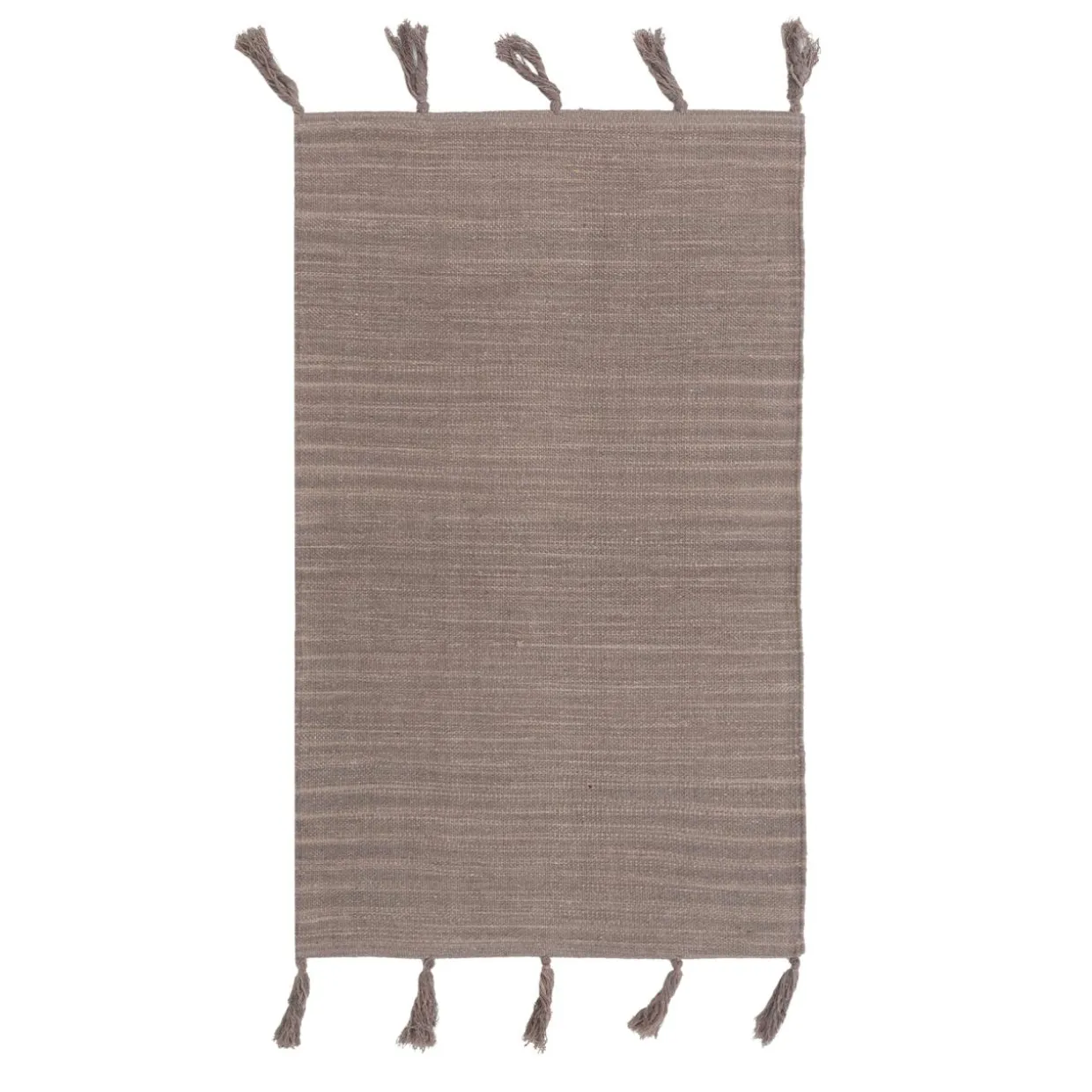 Dywanik boho brązowy BORG 50x80 cm
