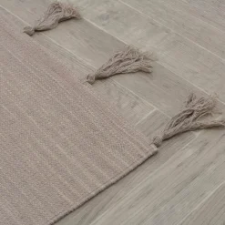 Dywanik boho taupe BORG 50x80 cm