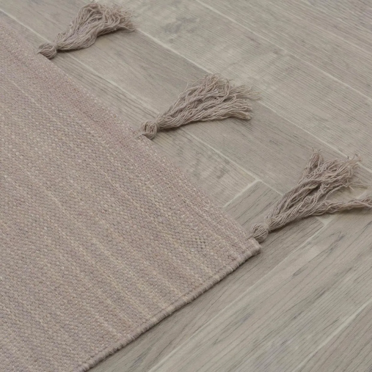 Dywanik boho taupe BORG 50x80 cm
