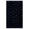 Dywanik geometryczny TULSA granatowy 60x100 cm