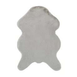 Dywanik jasnoszary RABBIT FUTRZAK 60x90 cm