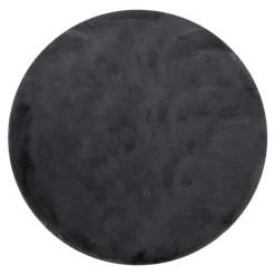 Dywanik NEBBIA CIRCLE CIEMNY SZARY 80x80 cm