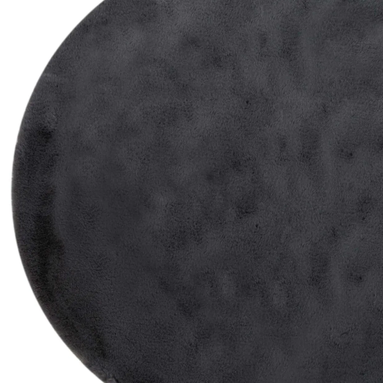 Dywanik NEBBIA CIRCLE CIEMNY SZARY 80x80 cm
