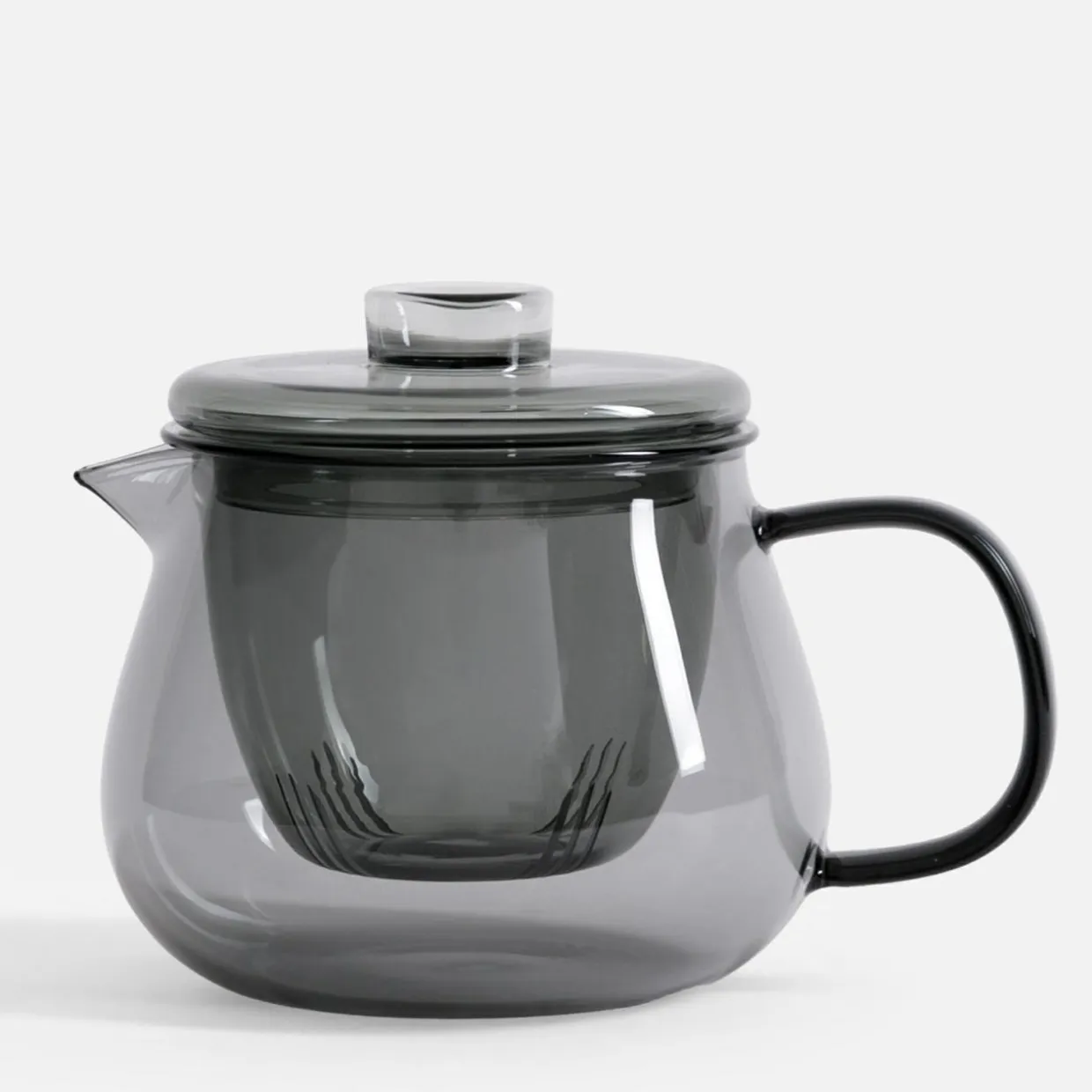 Dzbanek z zaparzaczem szary 650 ml