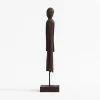Figurka dekoracyjna brązowa 45 cm