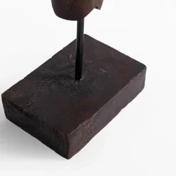 Figurka dekoracyjna brązowa 45 cm
