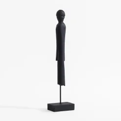 Figurka dekoracyjna czarna 45 cm