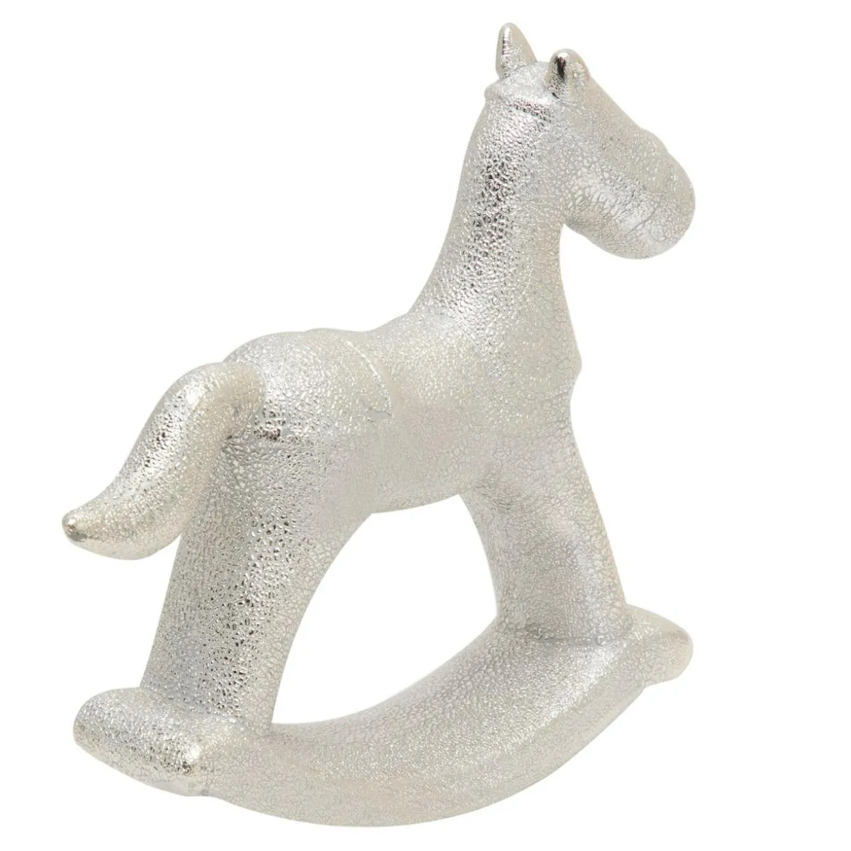 Figurka dekoracyjna KOŃ NA BIEGUNACH 14,2 cm