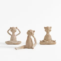 Figurka dekoracyjna, kot, 14 cm, MIX