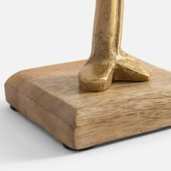 Figurka dekoracyjna złota JOGA MIX 35 cm