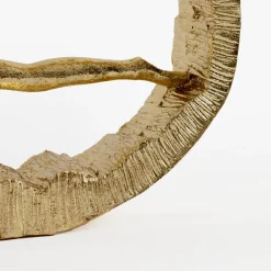 Figurka dekoracyjna złota GIMNASTYCZKA 16 cm