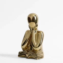 Figurka dekoracyjna złota 20 cm
