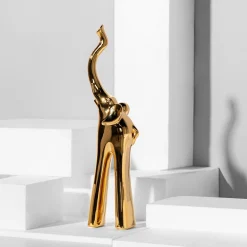 Figurka złota SŁOŃ 37 cm