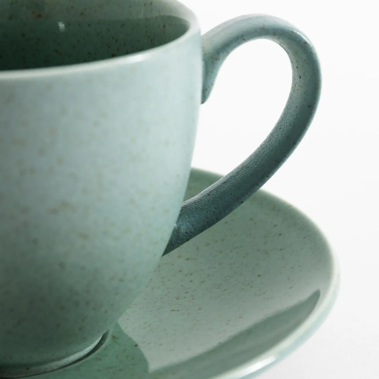 Filiżanka GRANITE MINT BLUE porcelana Bogucice 300 ml