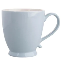 Filiżanka porcelanowa na nóżce niebieska Jumbo URBAN 400 ml