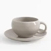 Filiżanka ze spodkiem ceramiczna EYO 190 ml