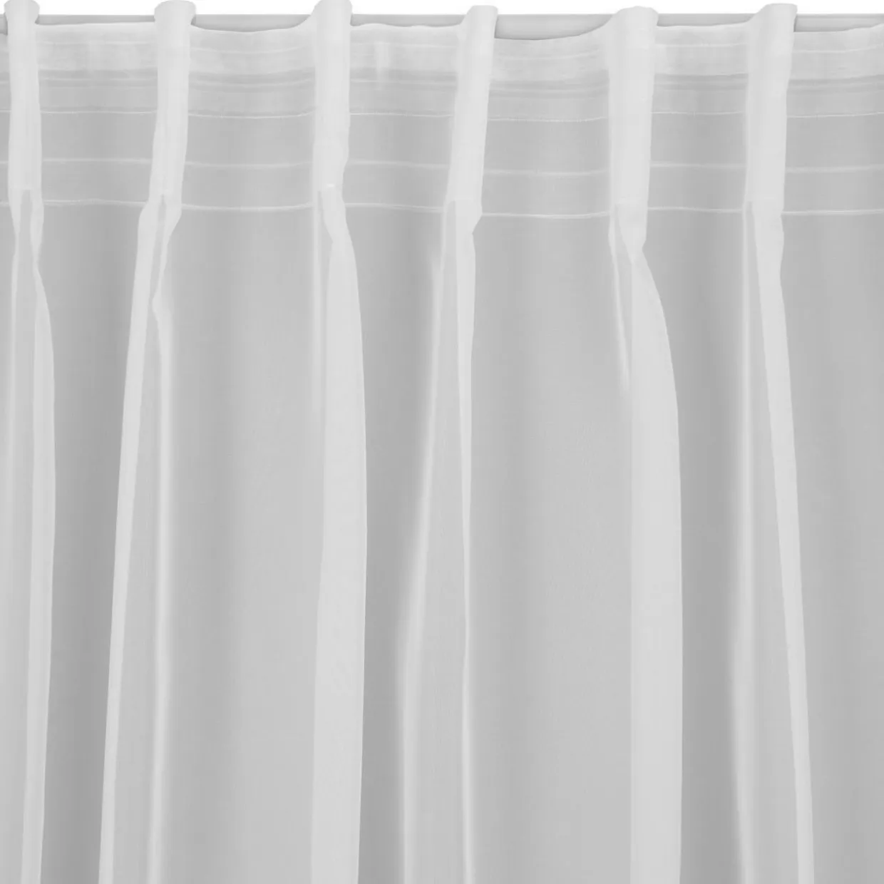 Firana do salonu biała SIMONE 400x300 cm